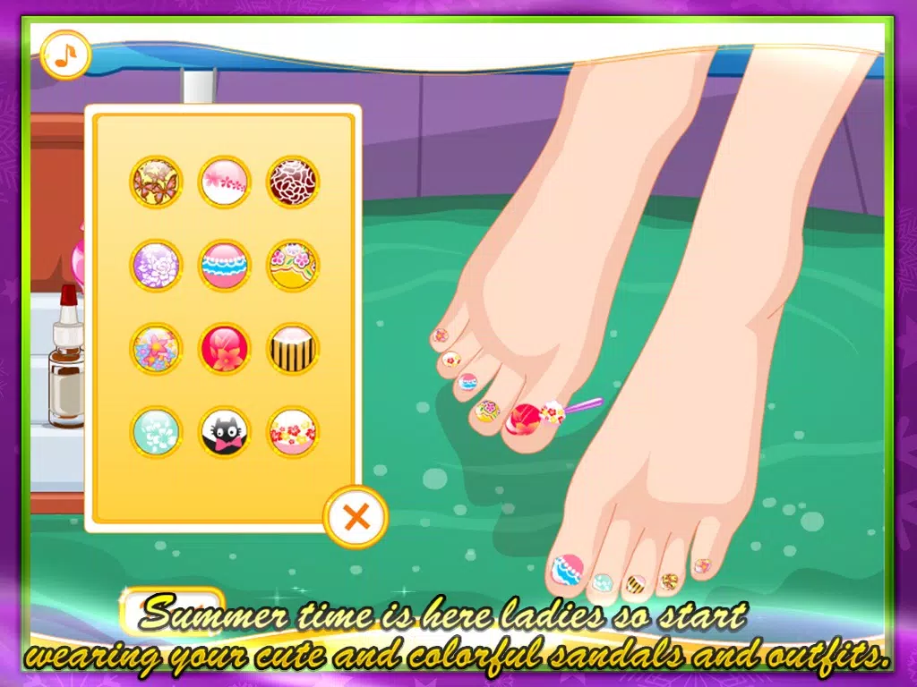 Captures d'écran de Foot Spa Salon ^0^ iPad 