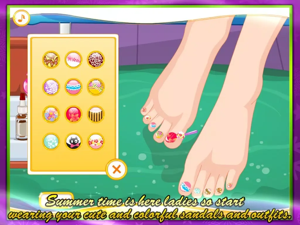 Foot Spa Salon ^0^ iPad 应用截图