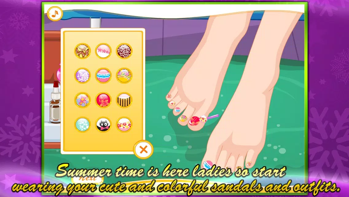 Captures d'écran de Foot Spa Salon ^0^