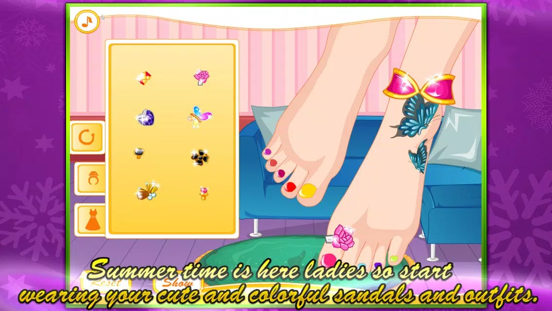 Captures d'écran de Foot Spa Salon ^0^