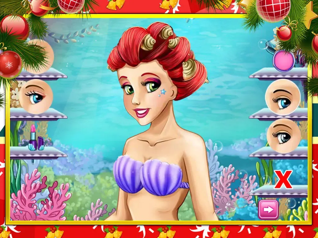 Capturas de tela do Mermaid Princess DressUp ^0^ iPad 