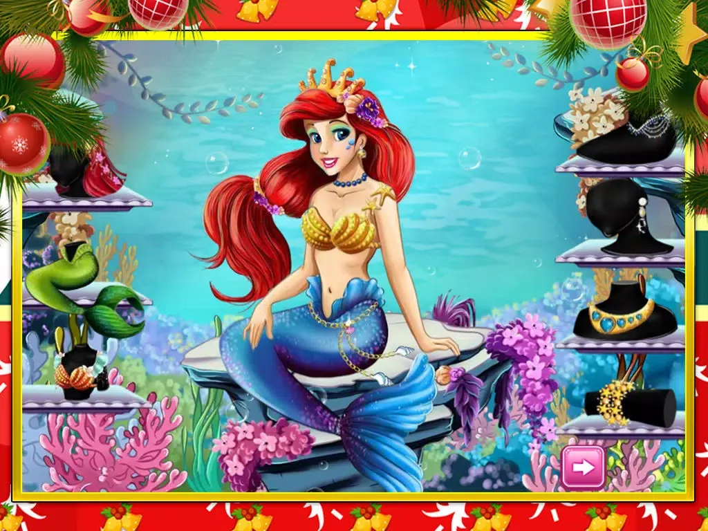 Capturas de tela do Mermaid Princess DressUp ^0^ iPad 