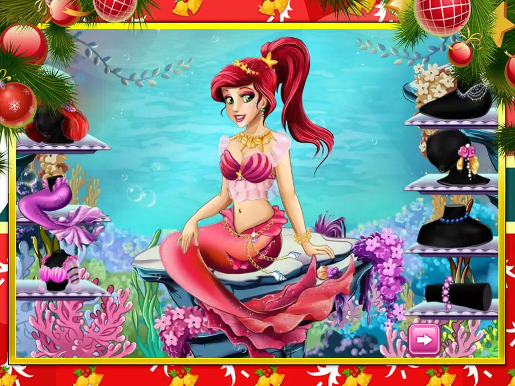 Capturas de tela do Mermaid Princess DressUp ^0^ iPad 