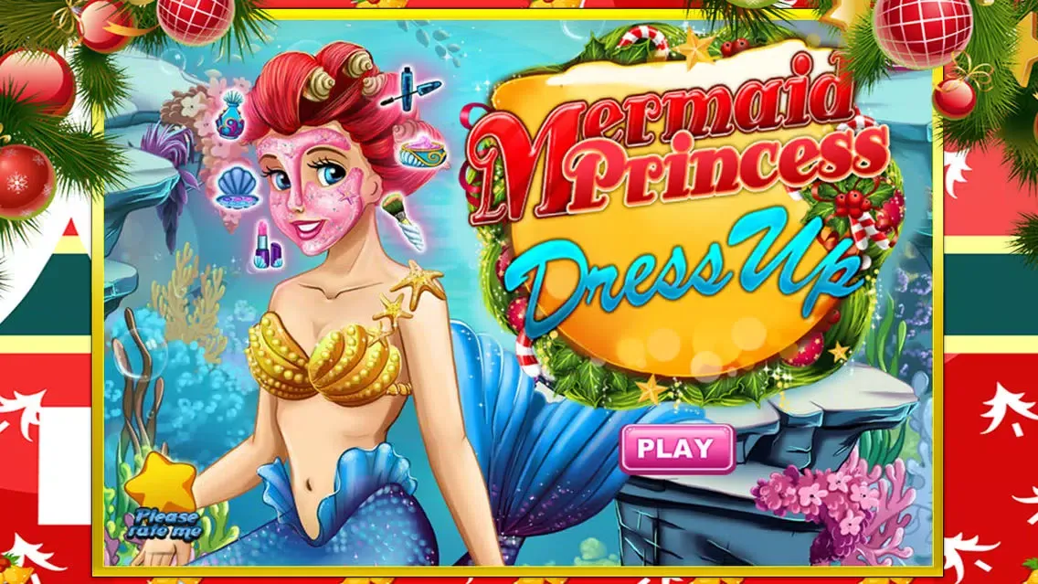Capturas de tela do Mermaid Princess DressUp ^0^