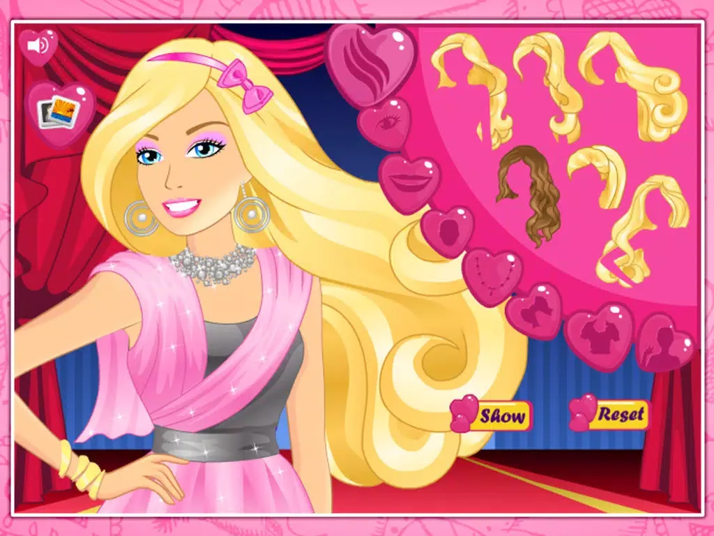 تصاویر Movie Star Dressup Salon iPad 