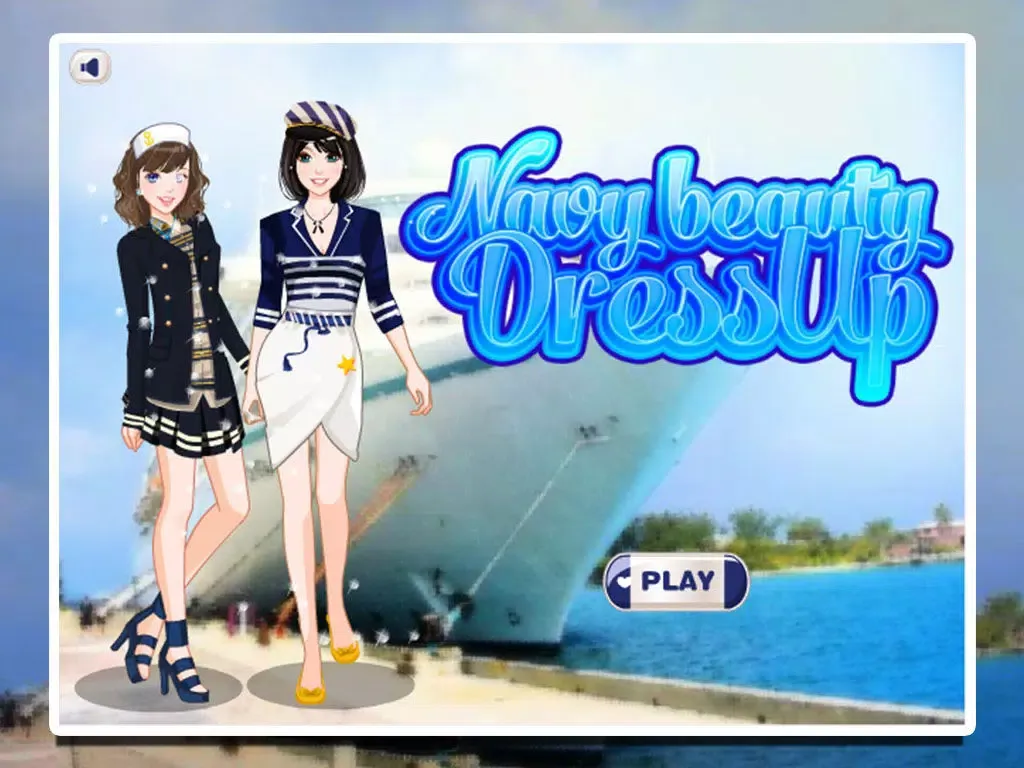 Navy beauty DressUp iPad  سکرین شاٹس
