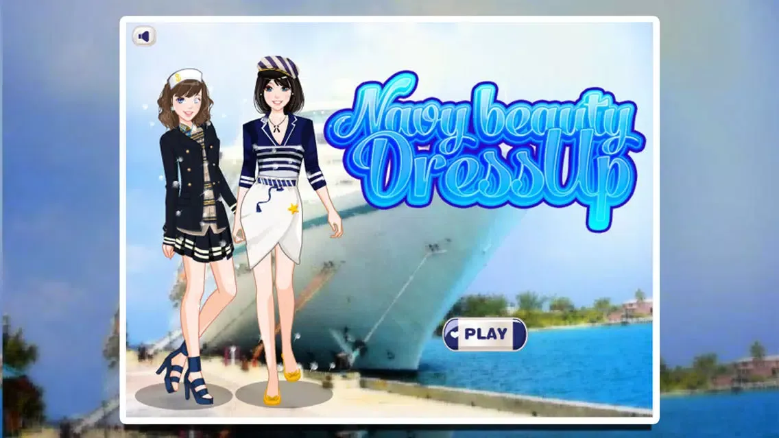 Navy beauty DressUp سکرین شاٹس
