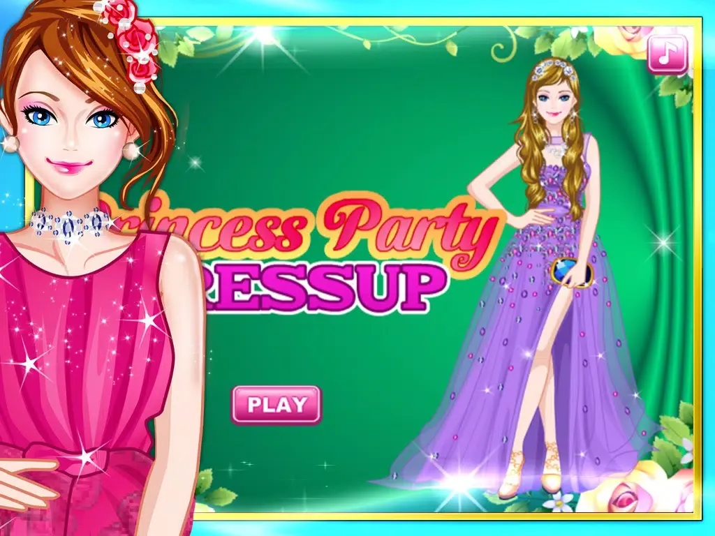 Princess Party Dressup iPad  स्क्रीनशॉट
