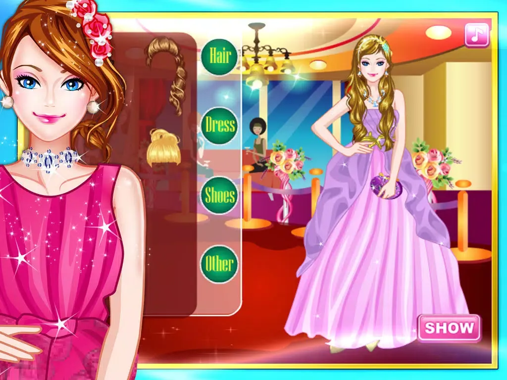 Princess Party Dressup iPad  स्क्रीनशॉट