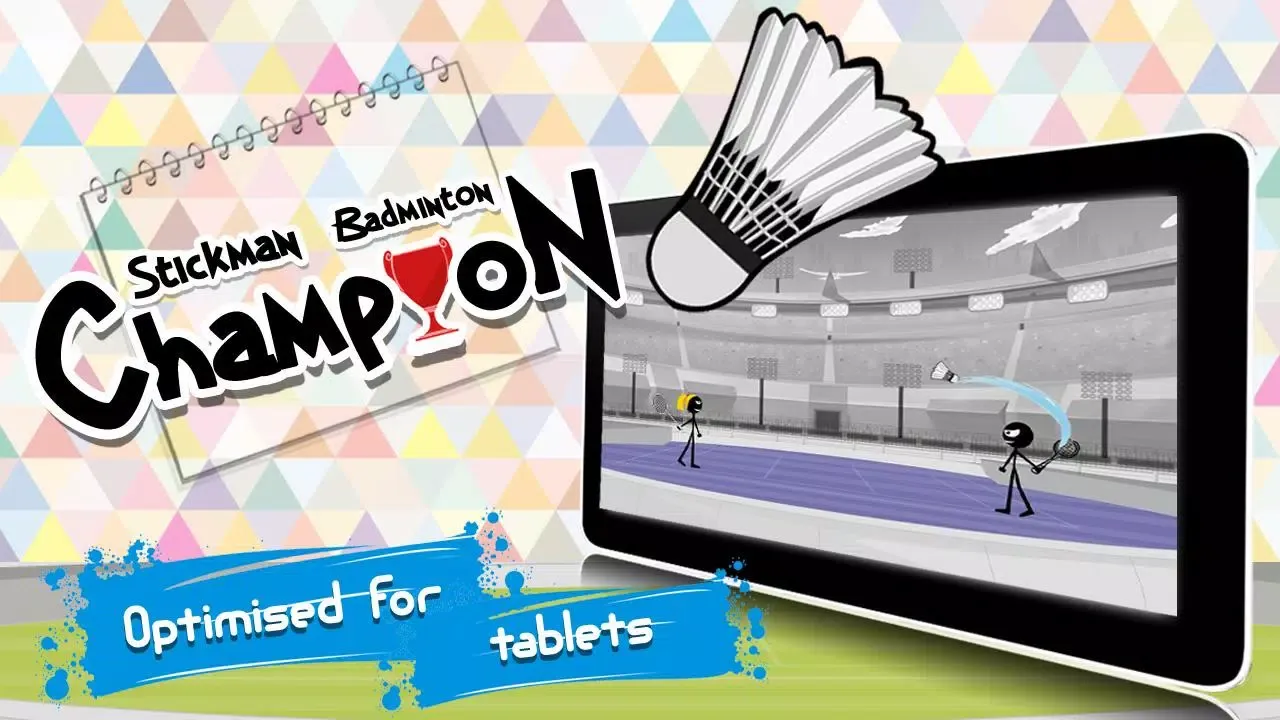 Screenshot di Stick Man Badminton Champion