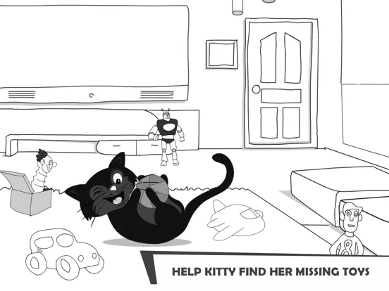 ภาพหน้าจอของ Cat’s Day Out : Runaway Kitty iPad 