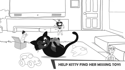 ภาพหน้าจอของ Cat’s Day Out : Runaway Kitty
