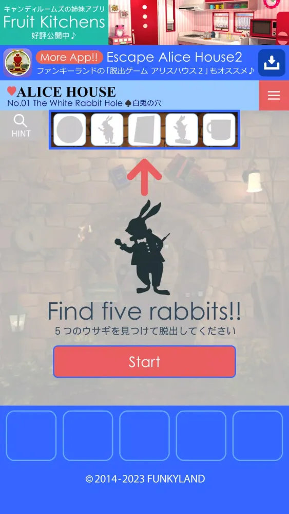 Escape Alice House应用截图
