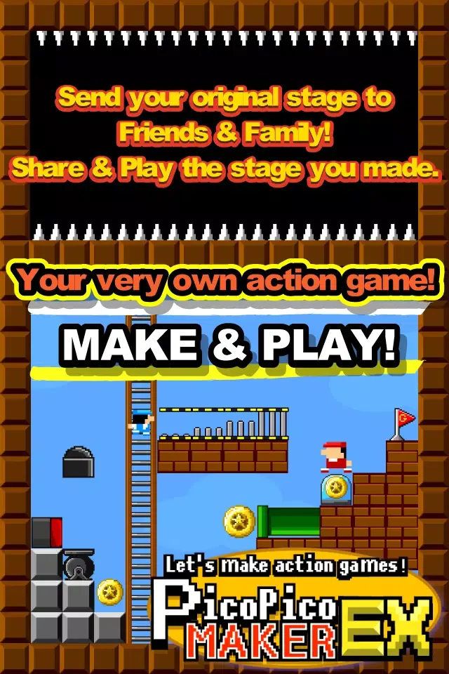 Capturas de pantalla de Make Action! PicoPicoMaker