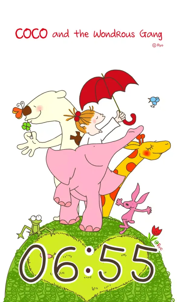 お星さまきらきらのCOCOちゃんアラーム♪ Screenshots