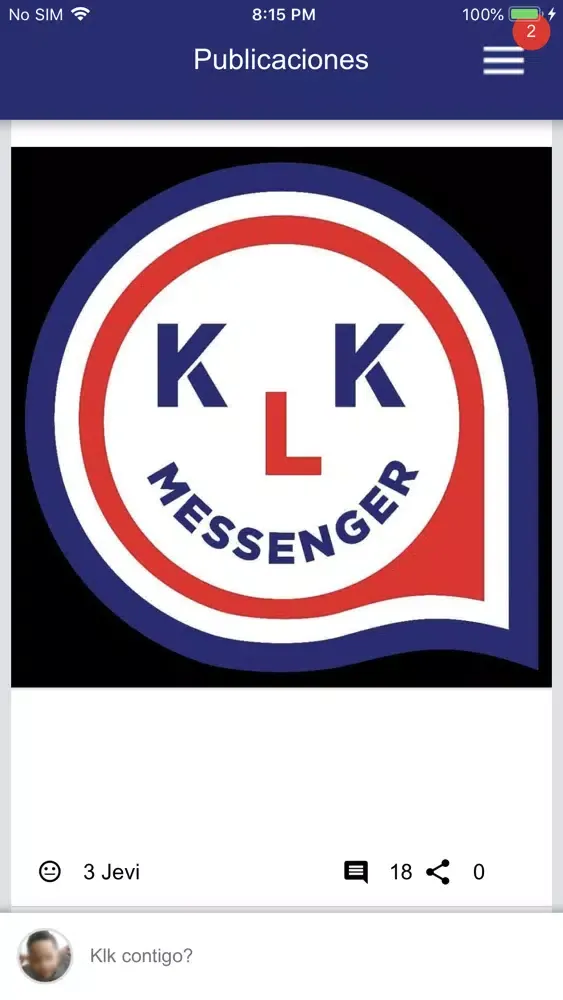 Klk سکرین شاٹس