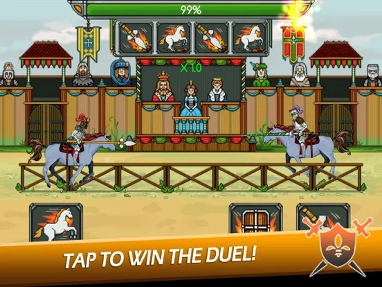 Knight Joust Idle Tycoon iPad  স্ক্রিনশট