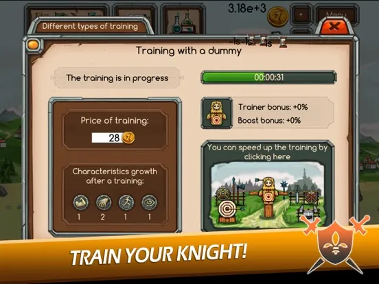 Knight Joust Idle Tycoon iPad  স্ক্রিনশট