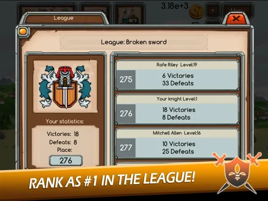 Knight Joust Idle Tycoon iPad  স্ক্রিনশট