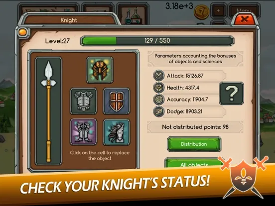 Knight Joust Idle Tycoon iPad  স্ক্রিনশট