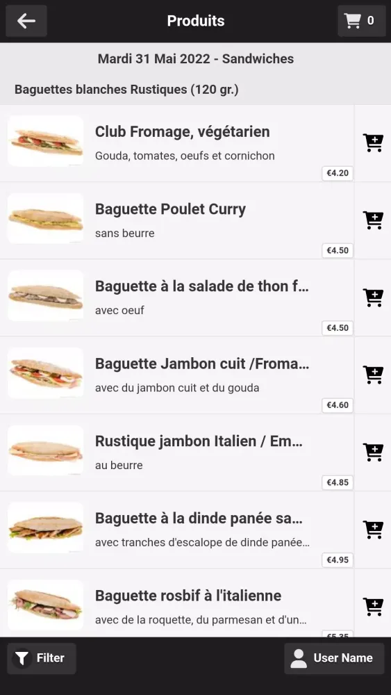 www.lunchtime.lu Screenshots
