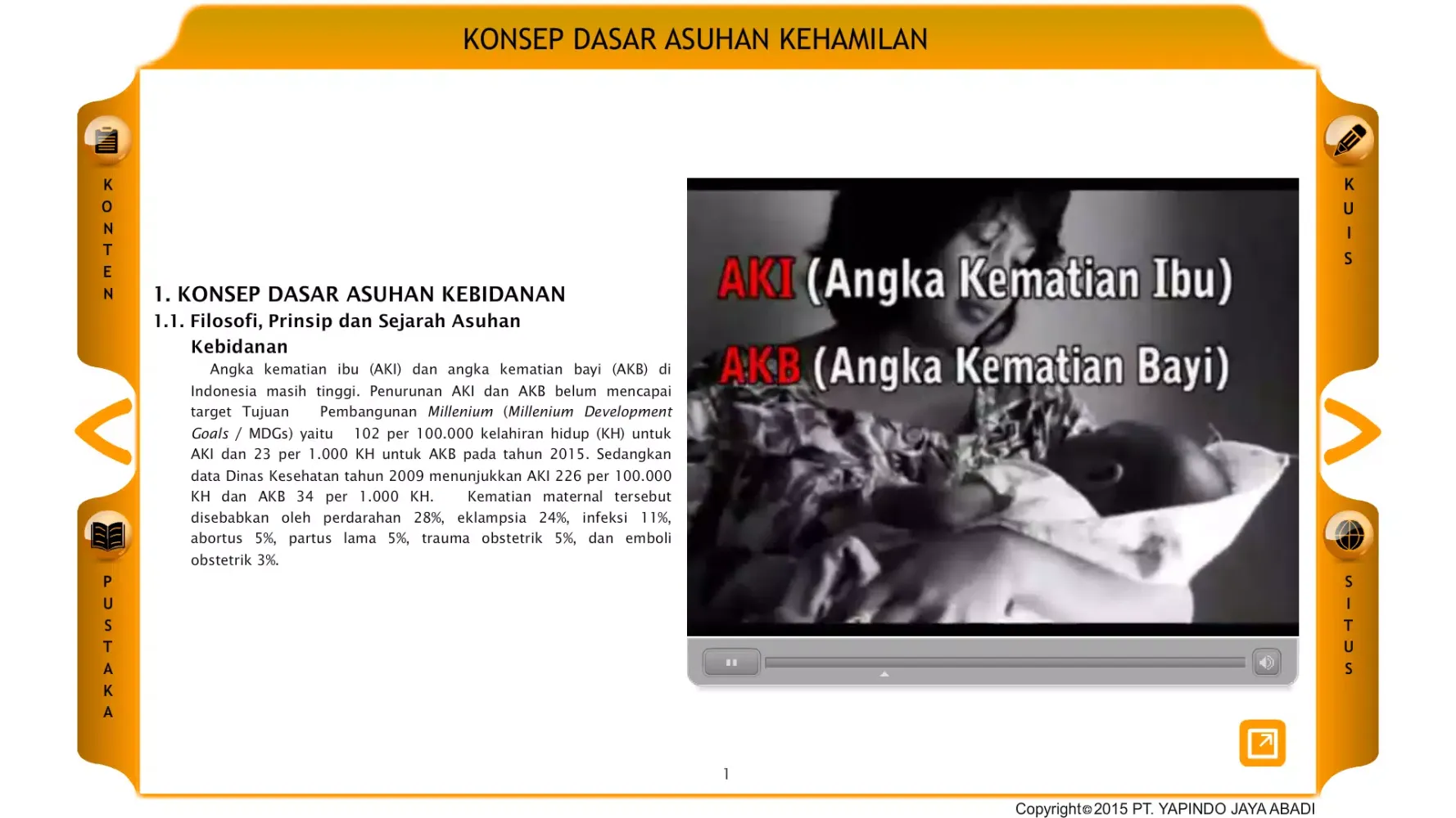 M3 Kebidanan : Kehamilan untuk应用截图