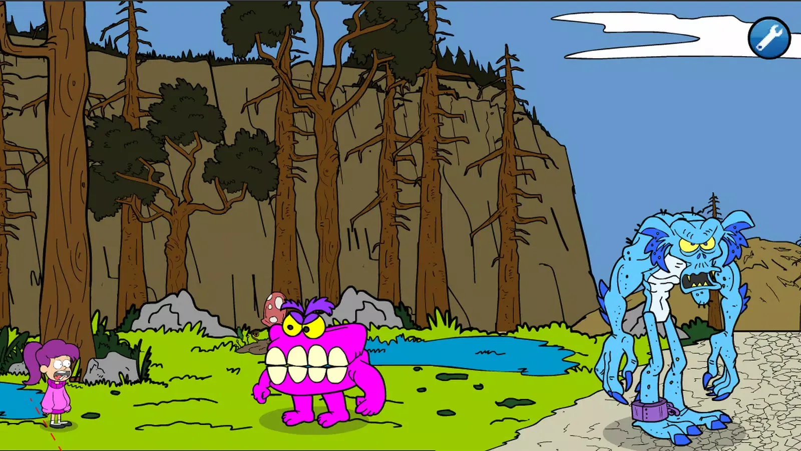 Screenshot di Gravity Forest Saw Trap