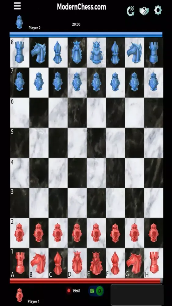 Screenshot di Modern Chess Online
