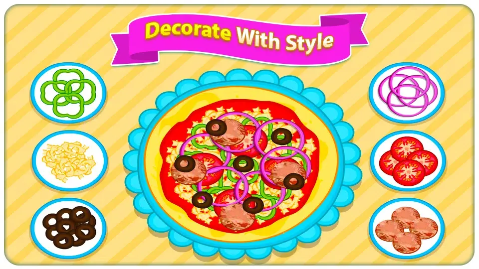 Baking Pizza - Cooking Game Screenshots