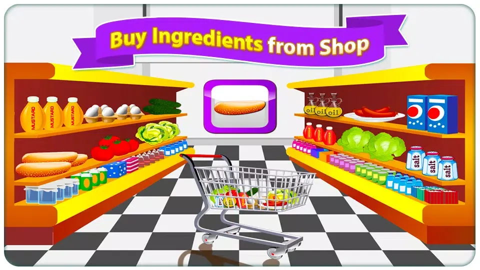 ภาพหน้าจอของ Fast Food - Cooking Game