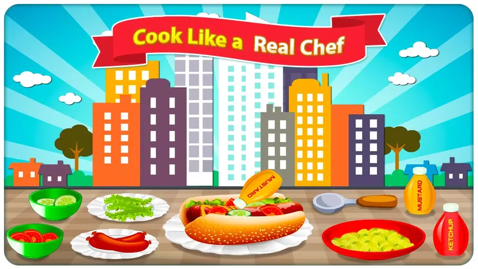ภาพหน้าจอของ Fast Food - Cooking Game