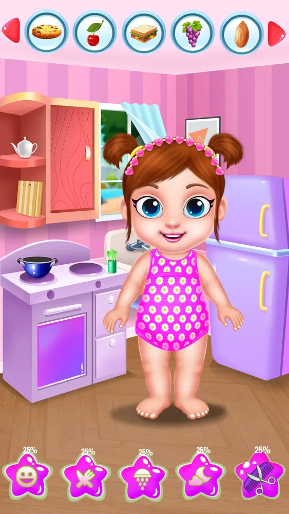 Baby Girl Caring: Animal Dress Screenshots