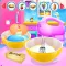 Colorful Muffins Cooking