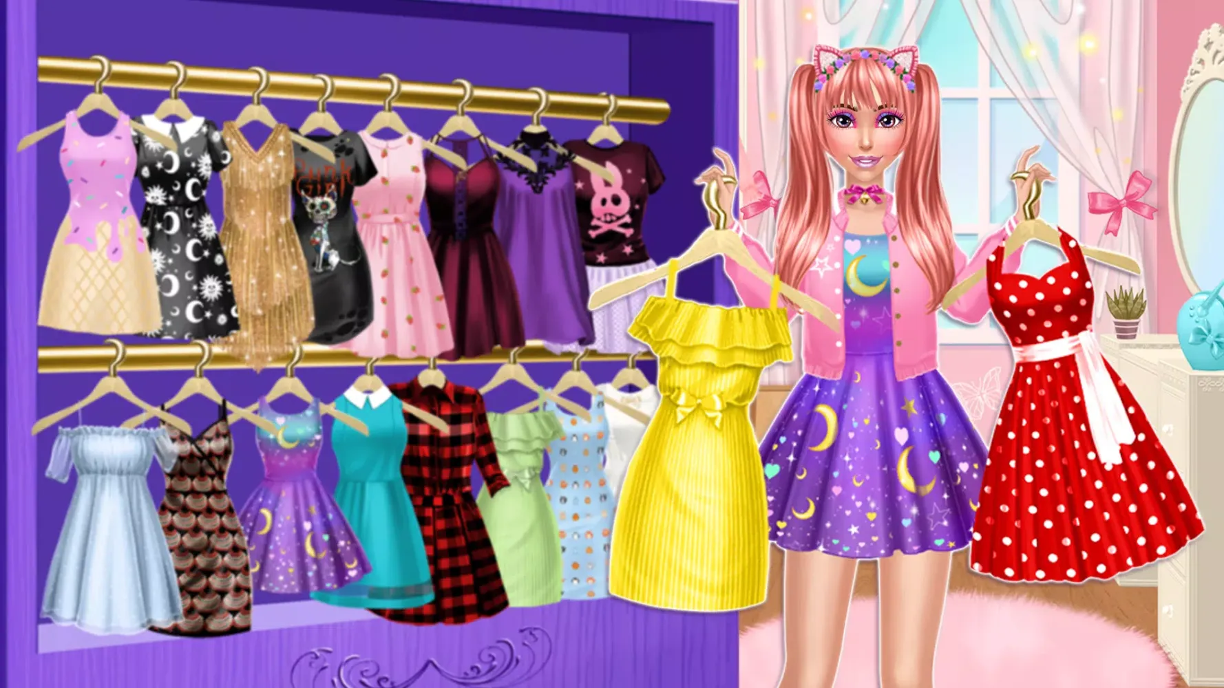 Capturas de pantalla de Trendy Fashion Styles Dress Up