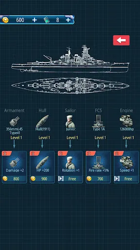 Fury Warship स्क्रीनशॉट