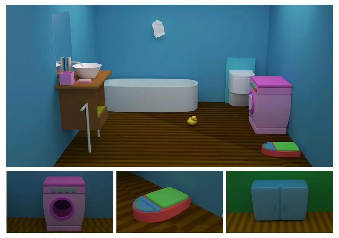 Escape Game The Doll House 2 Screenshots