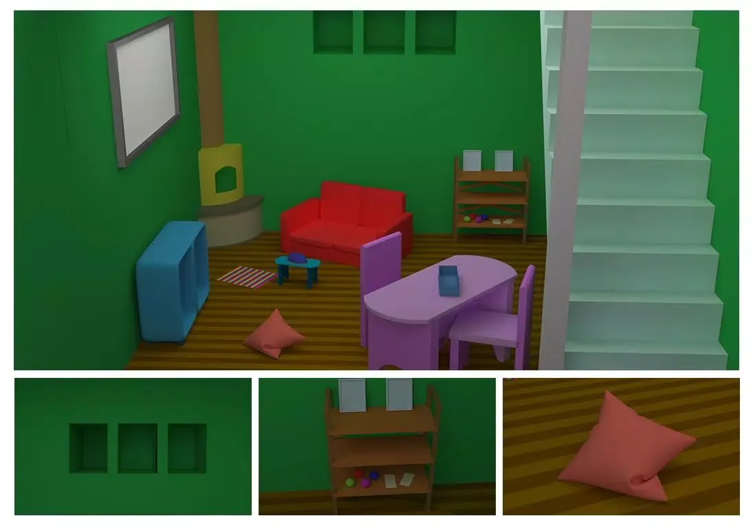 Escape Game The Doll House 2 Screenshots