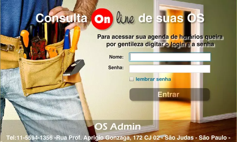 Tangkapan skrin OS Admin Pro
