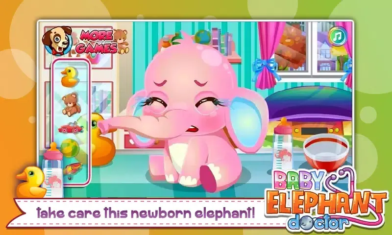 Baby Elephant Pet Care Ekran Görüntüleri