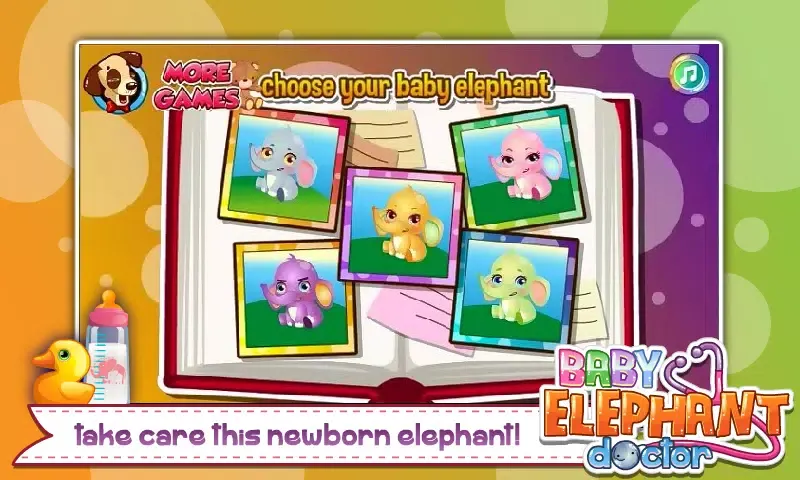 Baby Elephant Pet Care Ekran Görüntüleri