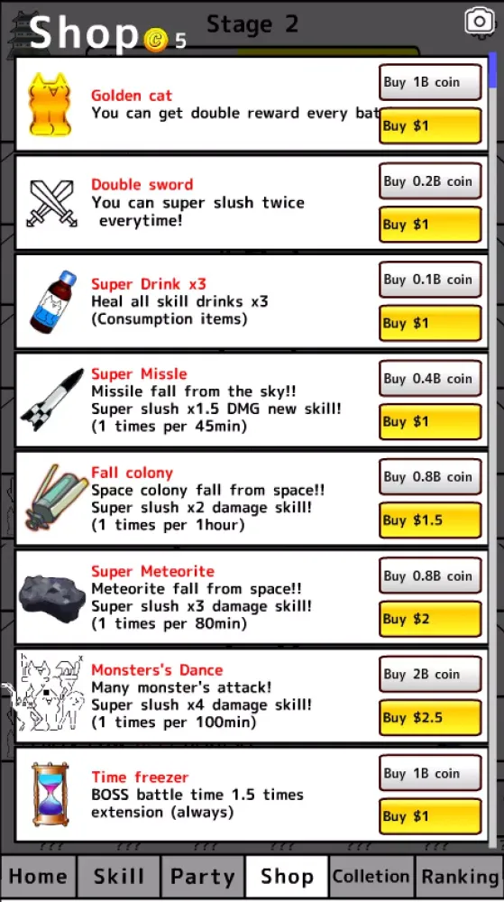 Capturas de pantalla de Tap cat RPG