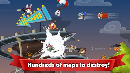 Wormix: PvP Tactical Shooter स्क्रीनशॉट