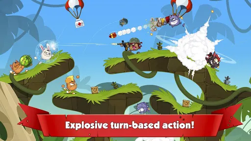 Wormix: PvP Tactical Shooter स्क्रीनशॉट