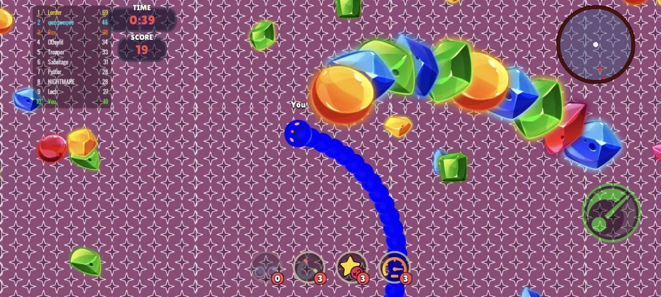 Capturas de pantalla de Snake Zone War .io