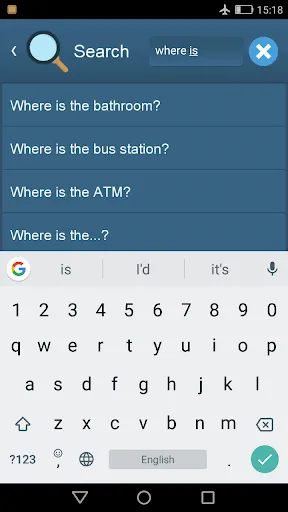 Zrzuty ekranu Thai Phrasebook Pro