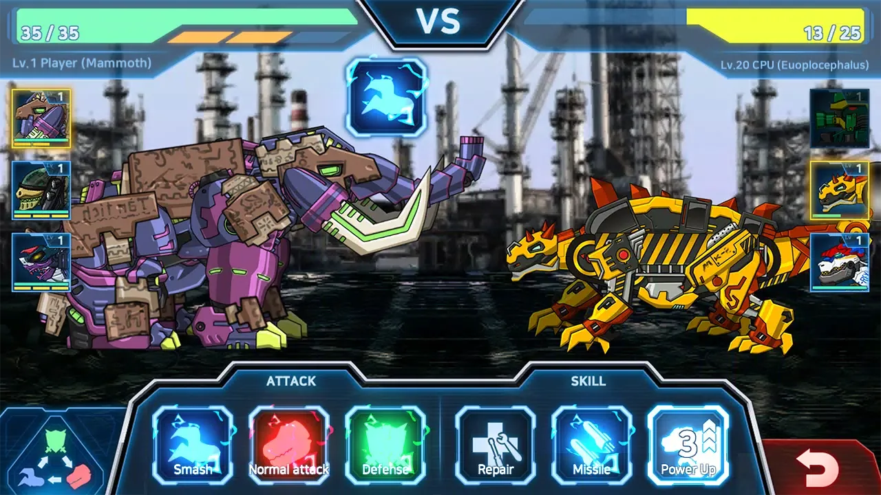 Capturas de pantalla de Dino Robot Battle Field: War