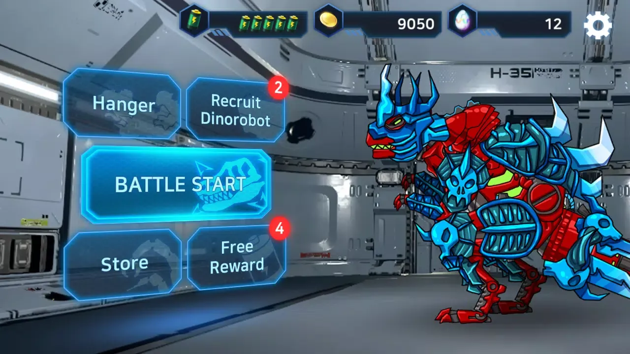 Capturas de pantalla de Dino Robot Battle Field: War