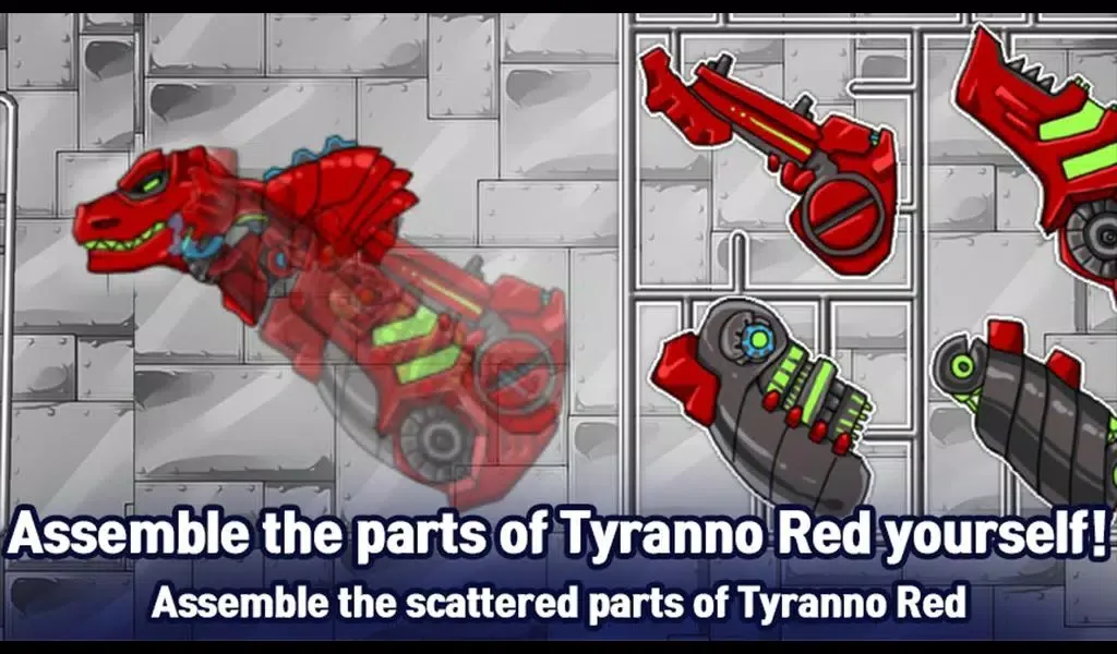 T-Rex Red- Combine Dino Robot Screenshots