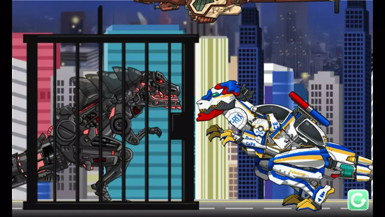 T-rex Cops- Combine! DinoRobot Screenshots