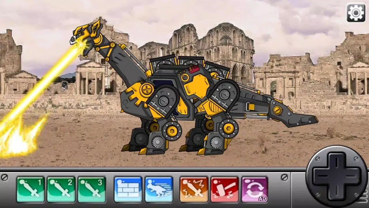 Zrzuty ekranu Combine! DinoRobot -Apatosauru